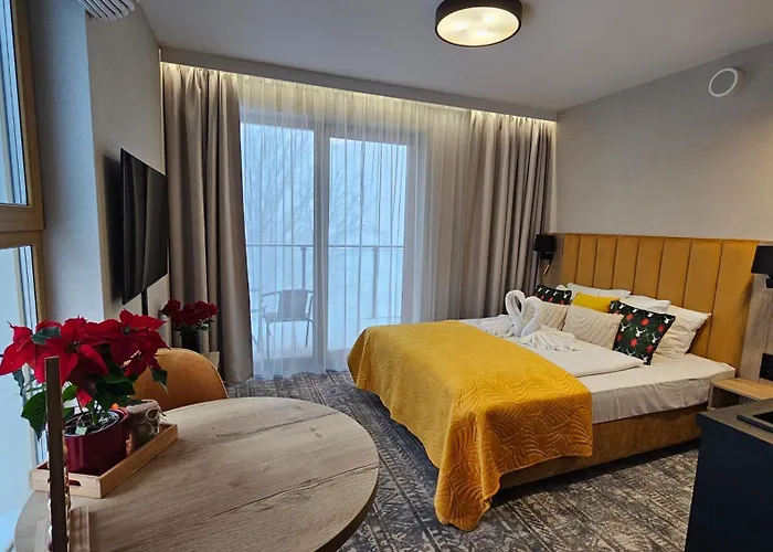 Komfortowy Z Widokiem Na Gory Z Sauna Oraz Basenem Zloty Horyzont Апартаменты *